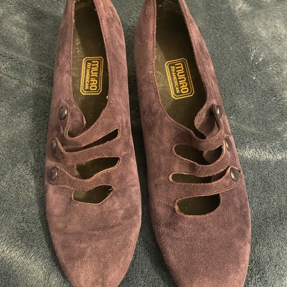 Munro Shoes - Munro Purple Booties